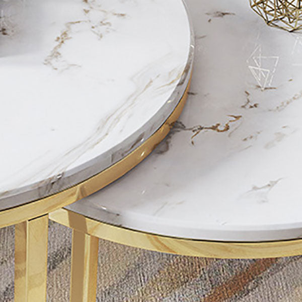 20.47 "Table lateral de estilo contemporáneo de estilo contemporáneo Mesa acento de acento de sofá redondo