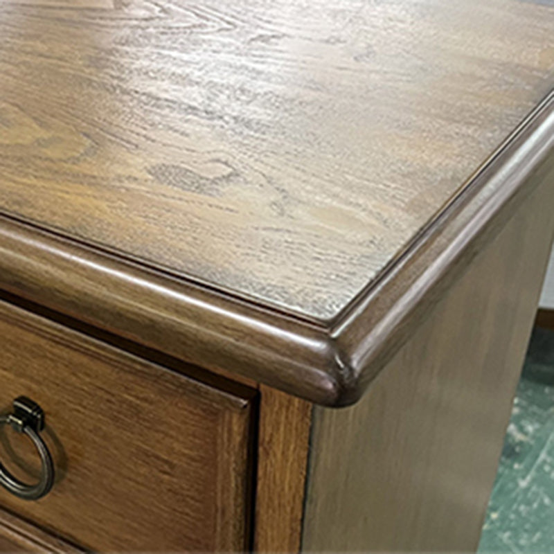 6 - Drawer Wooden Chest, Contemporary Rectangle Accent Chest