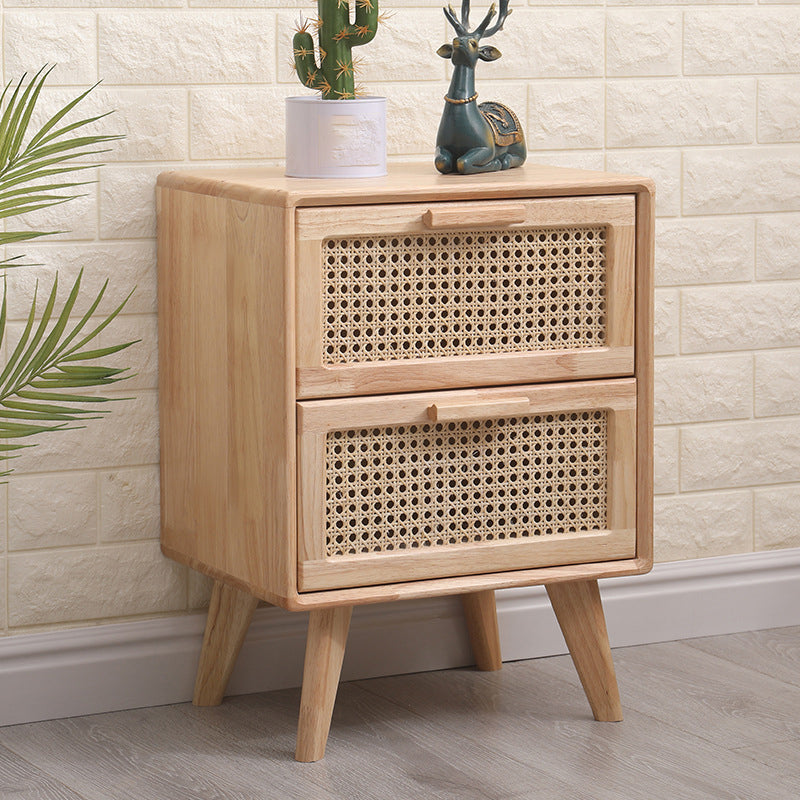 Contemporary Wooden Chest, Rectangle Accent Chest with Drawers