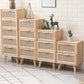 Contemporary Wooden Chest, Rectangle Accent Chest with Drawers