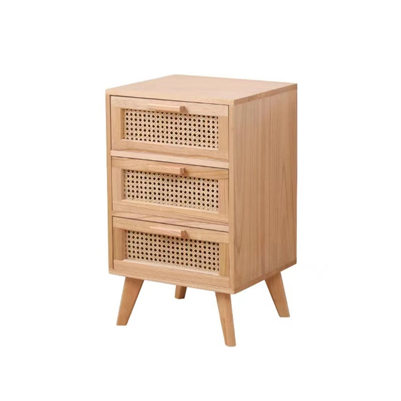 Contemporary Wooden Chest, Rectangle Accent Chest with Drawers