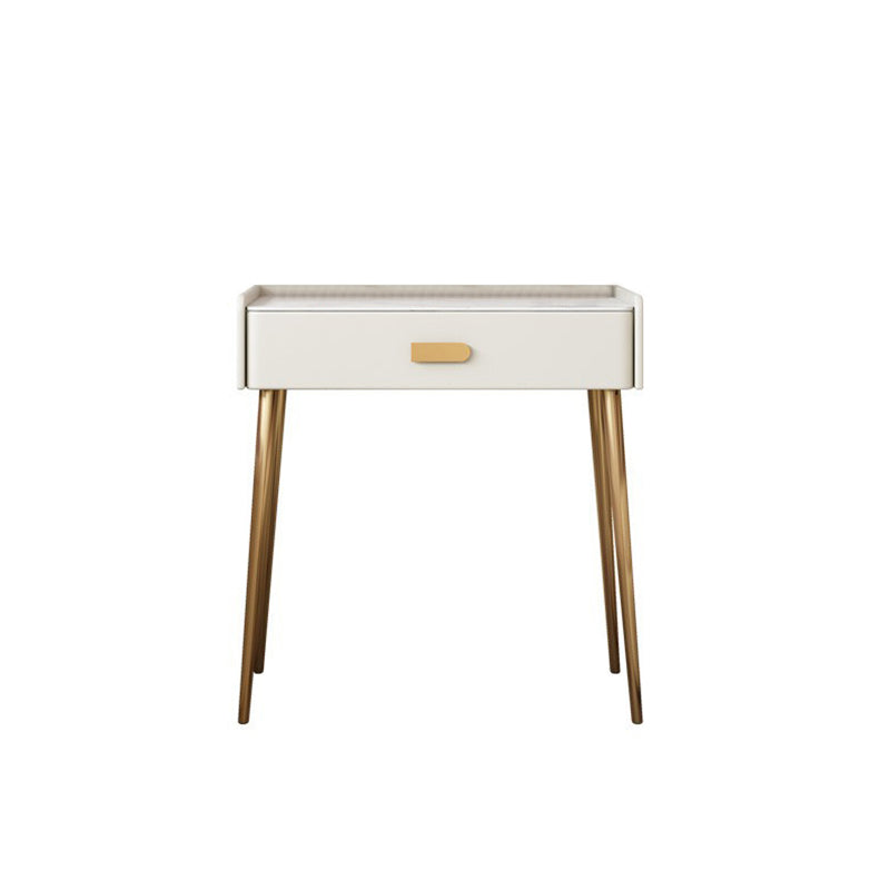 Weißer Waschtisch -Set -Stone Top -Kommode mit Lagerschubladen