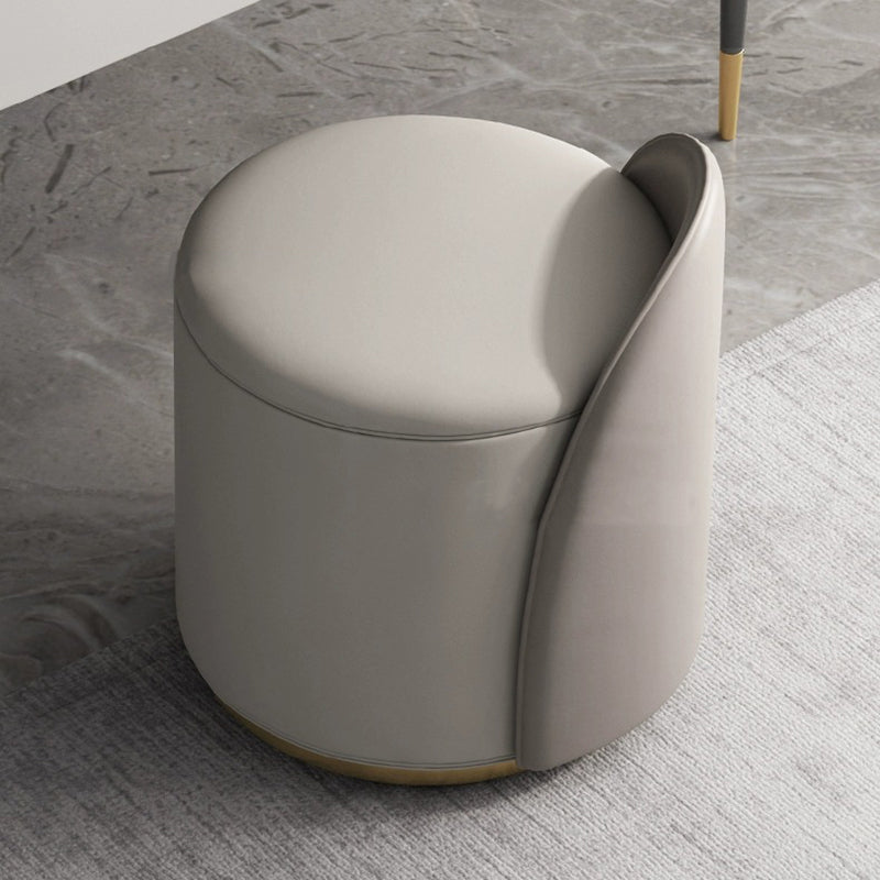 Weißer Waschtisch-Make-up-Eitelkeit Stone Top Spintenstühle Set