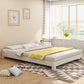 Platform Bed Frame in Solid Wood with 4 Legs Platform Bed for Bedroom