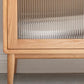 Porte de porte en verre Pinon en bois armoire de serveur moderne avec rangement pour salle à manger