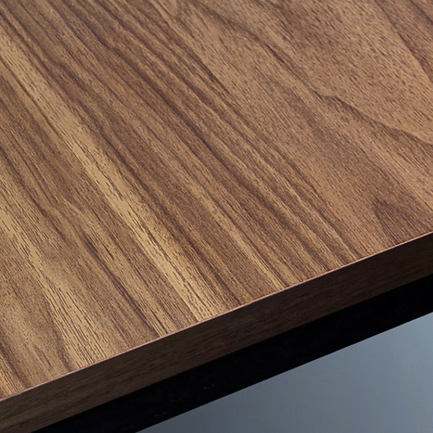 Pinie en bois d'ingénierie blanche étagère réglable moderne crédenza avec tiroir