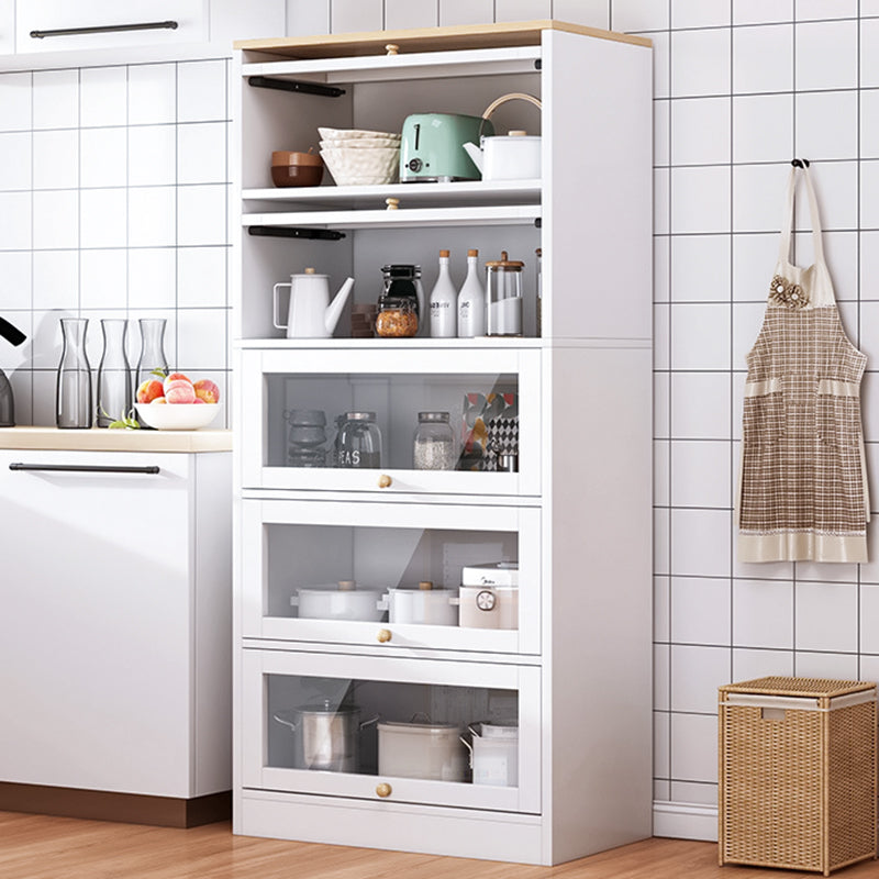 Sideboard in legno ingegnerizzato per porte della credenza contemporanea per cucina