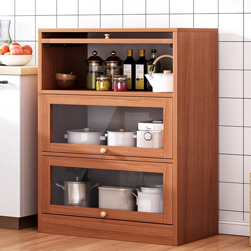 Sideboard in legno ingegnerizzato per porte della credenza contemporanea per cucina
