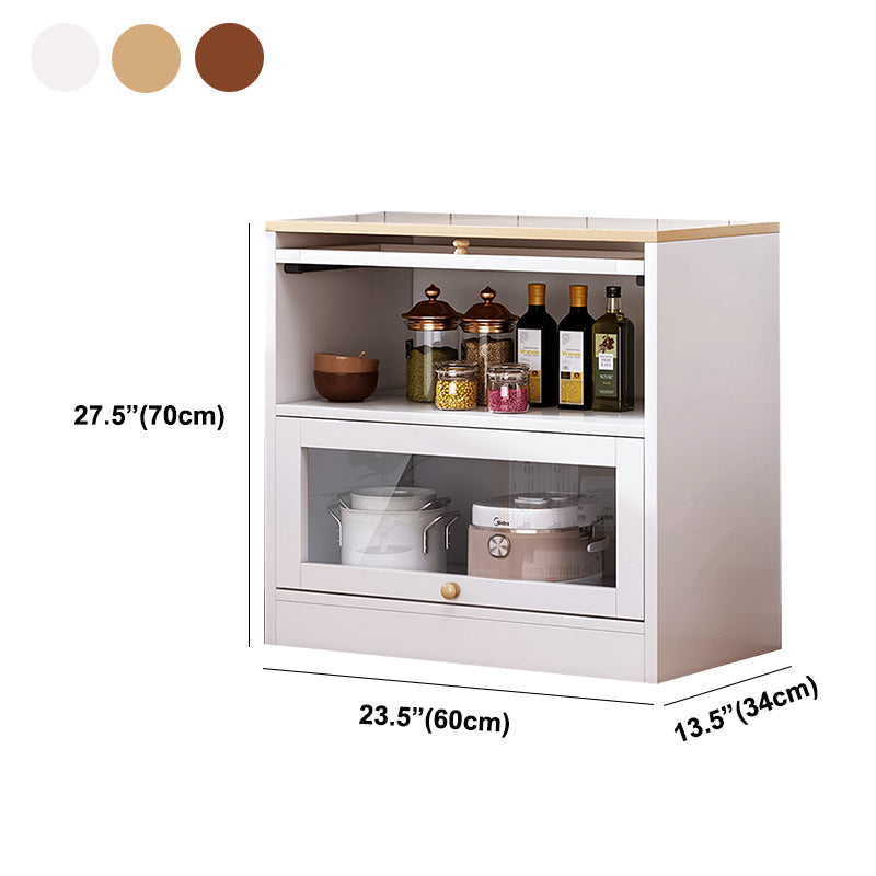 Sideboard in legno ingegnerizzato per porte della credenza contemporanea per cucina