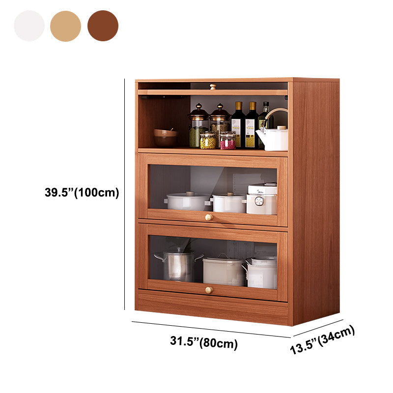 Sideboard in legno ingegnerizzato per porte della credenza contemporanea per cucina