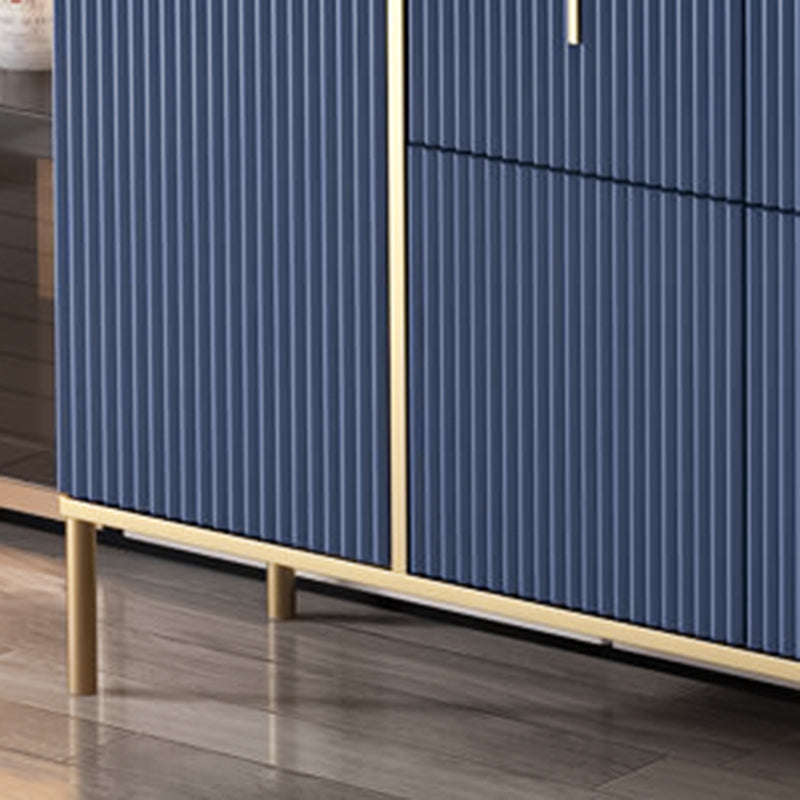 Server top in pietra sinterizzato in stile glam con porta e cassetto