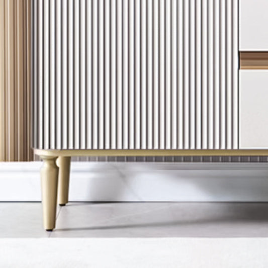 Glam -dressoir gesinterde stenen topserver met deur en lade