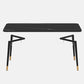 Rectangular Sintered Stone Dining Table Traditional Luxury Dining Furniture with 4 Legs
