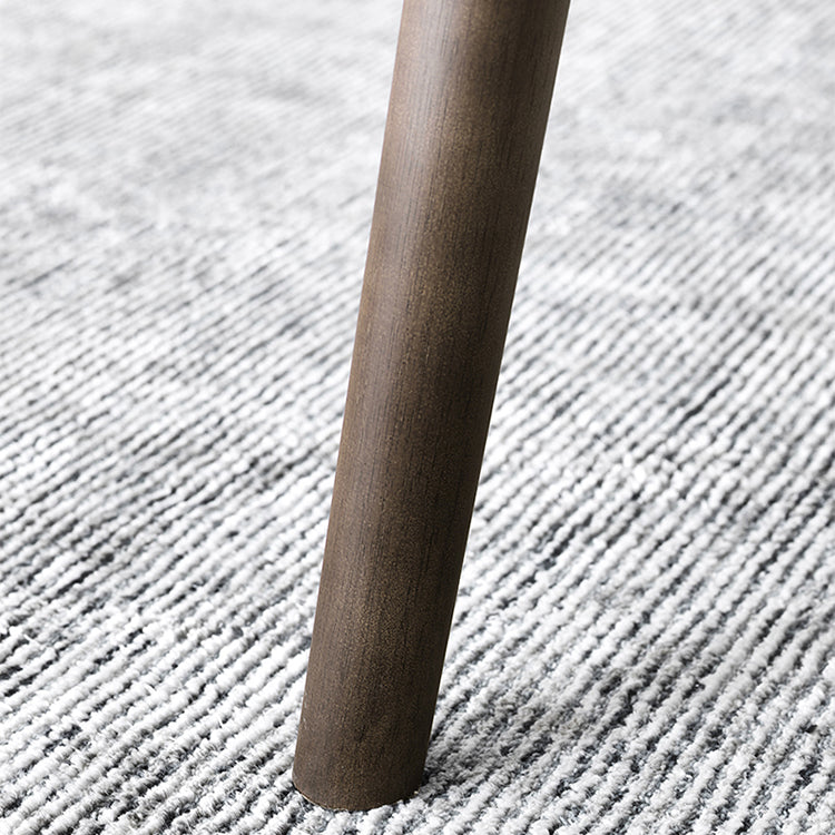 Mesa de comedor moderna de mediados de siglo Mesa de comedor de piedra sinterizada con 4 patas