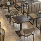 Industrial Iron Dining Table Stone Dining Furniture with Metal Base Clearhalo 'Dining Tables & Seating' 'Dining Tables' 'dining_table' 'furn' 'furn_dining_table' 'Furniture' 'Kitchen & Dining Furniture' 5845746