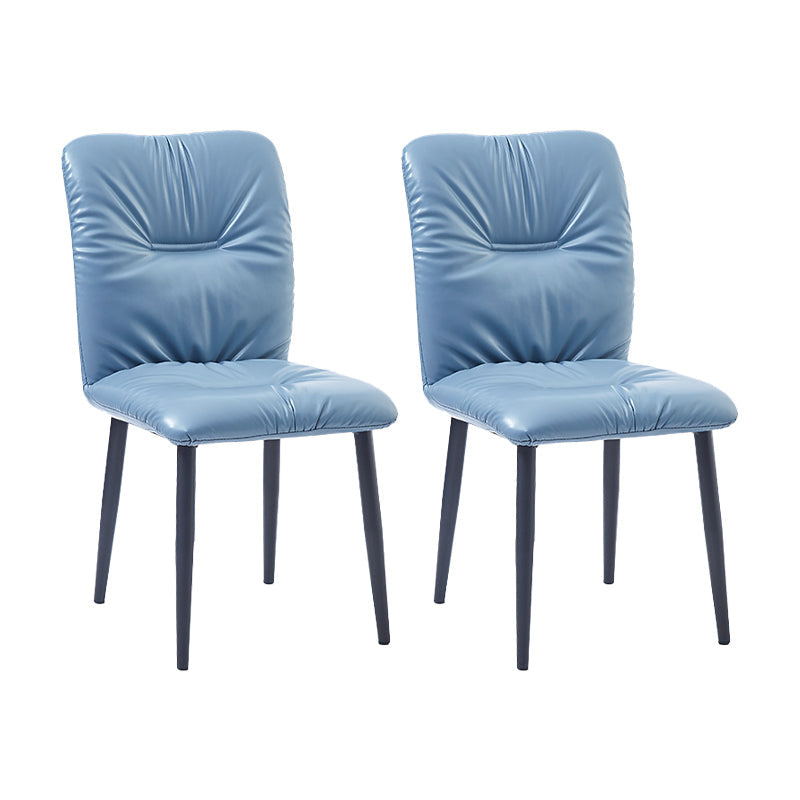 Sedie laterali sala da pranzo sedia da cucina in pelle finta industriale per casa