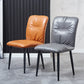 Sedie laterali sala da pranzo sedia da cucina in pelle finta industriale per casa