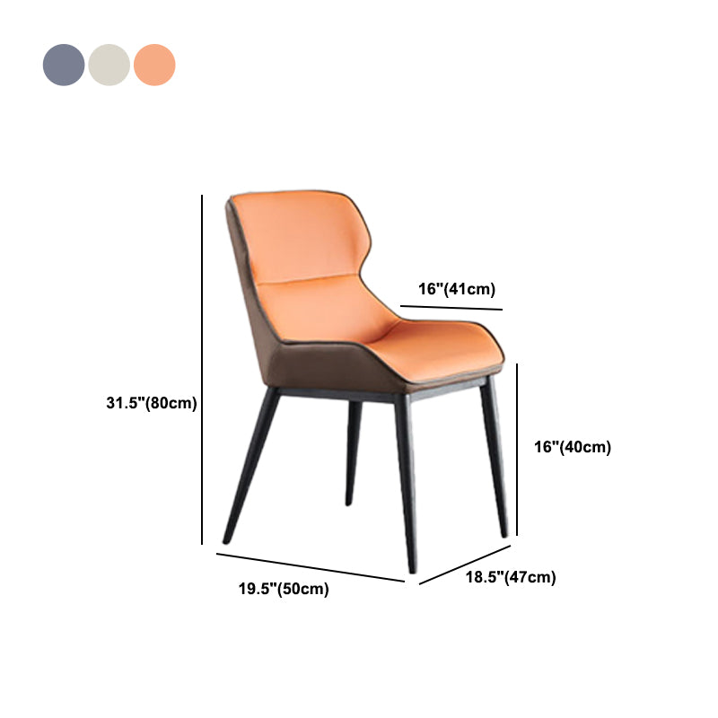 Silla de comedor acento de comedor industrial silla de comedor tapizada