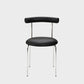 Modern Armless Dining Chairs Stackable Low Back Dining Chair Black 1 Piece Clearhalo 'Dining Chairs' 'Dining Tables & Seating' 'dining_chair' 'furn' 'furn_dining_chair' 'Furniture' 'Kitchen & Dining Furniture' 5845953