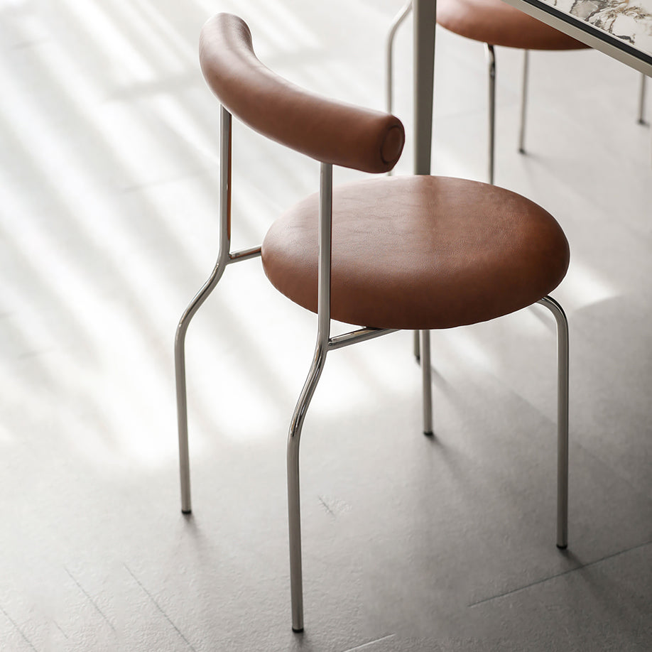 Modern Armless Dining Chairs Stackable Low Back Dining Chair Clearhalo 'Dining Chairs' 'Dining Tables & Seating' 'dining_chair' 'furn' 'furn_dining_chair' 'Furniture' 'Kitchen & Dining Furniture' 5845968