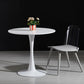 Scandinavian Plastic Dining Chairs Armless Low Back Dining Side Chair