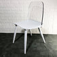 Scandinavian Plastic Dining Chairs Armless Low Back Dining Side Chair