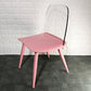 Scandinavian Plastic Dining Chairs Armless Low Back Dining Side Chair