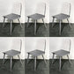 Scandinavian Plastic Dining Chairs Armless Low Back Dining Side Chair