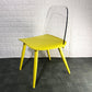 Scandinavian Plastic Dining Chairs Armless Low Back Dining Side Chair