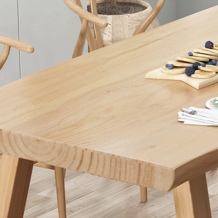 Juego de comedor moderno 1/2/5/7 PCS Mesa y sillas de comedor de madera sólida