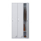 Steel Storage Cabinet with Hinged Door Contemporary Indoor Cabinet