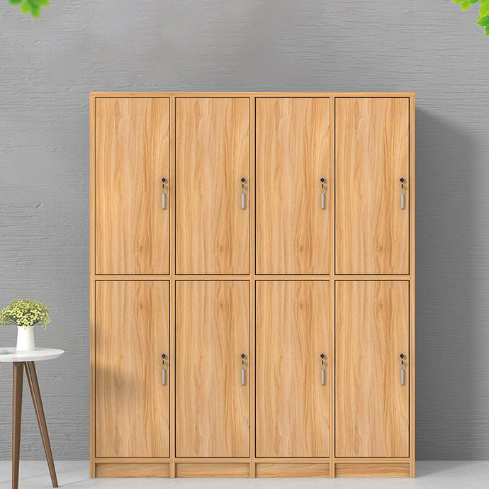 Light Wood Finish Contemporary Storage Cabinet Engineered Wood Indoor Cabinet Clearhalo 'Armoires & Wardrobes' 'armoires_wardrobes' 'Bedroom Furniture' 'furn' 'furn_armoires_wardrobes' 'Furniture' 5847749