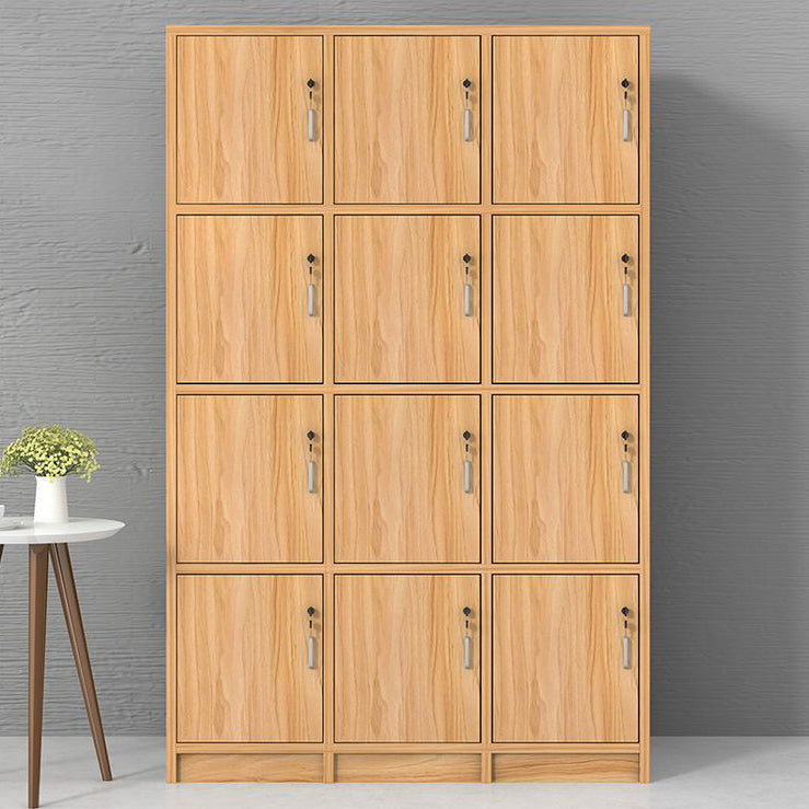 Light Wood Finish Contemporary Storage Cabinet Engineered Wood Indoor Cabinet Clearhalo 'Armoires & Wardrobes' 'armoires_wardrobes' 'Bedroom Furniture' 'furn' 'furn_armoires_wardrobes' 'Furniture' 5847753