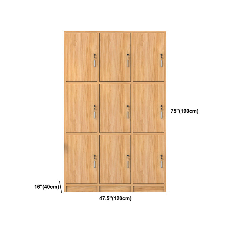 Light Wood Finish Contemporary Storage Cabinet Engineered Wood Indoor Cabinet Clearhalo 'Armoires & Wardrobes' 'armoires_wardrobes' 'Bedroom Furniture' 'furn' 'furn_armoires_wardrobes' 'Furniture' 5847774