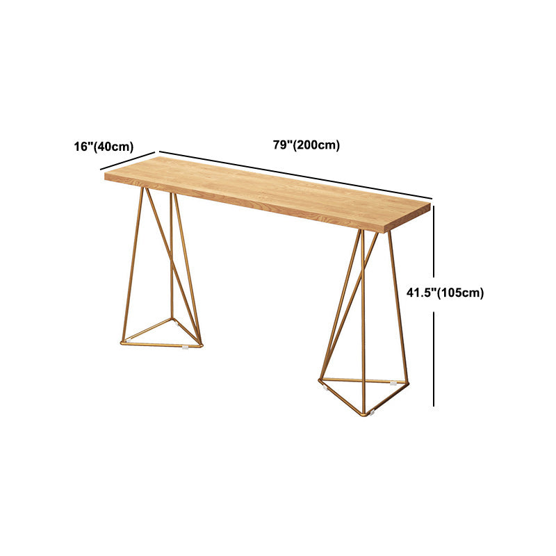 Glam Style Bar Table Set 1/2/4 Pieces Rectangle Bar Table with High Stools for Home Clearhalo 'Bar Furniture' 'furn' 'furn_home_bar_bar_sets' 'Furniture' 'Home Bars & Bar Sets' 'home_bar_bar_sets' 'Kitchen & Dining Furniture' 5847930