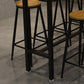 Industrial Style Bar Table Set 1/2/6/11 Pieces Rectangle Bar Table with High Stools Clearhalo 'Bar Furniture' 'furn' 'furn_home_bar_bar_sets' 'Furniture' 'Home Bars & Bar Sets' 'home_bar_bar_sets' 'Kitchen & Dining Furniture' 5847941