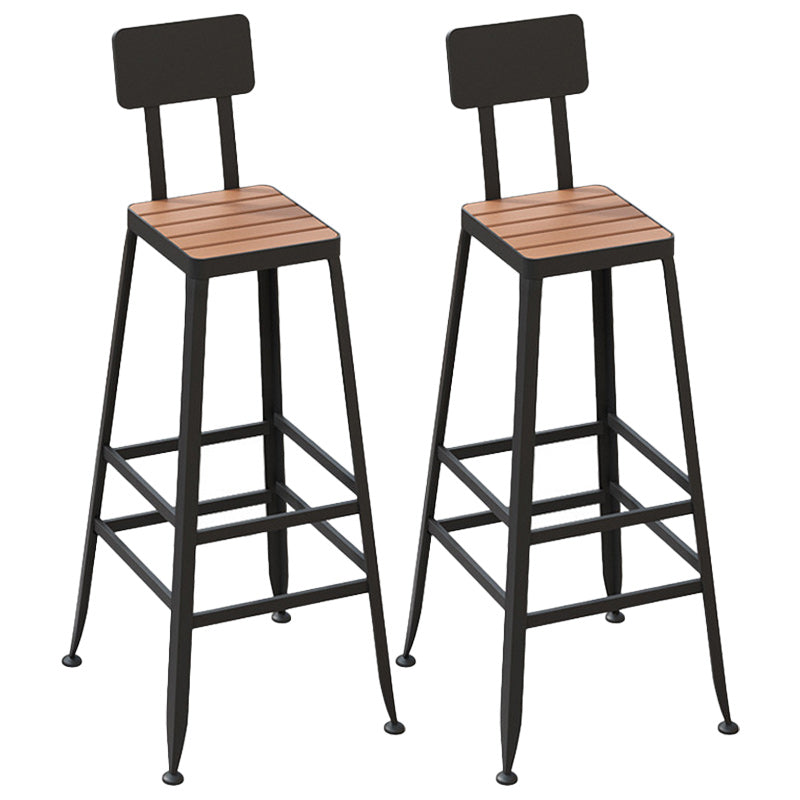 Set tavolo da bar in stile moderno Tavolo da bar rettangolare da 1/2/5 pezzi con sgabelli alti