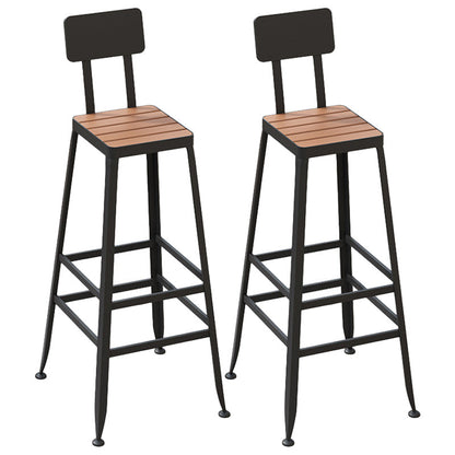 Set tavolo da bar in stile moderno Tavolo da bar rettangolare da 1/2/5 pezzi con sgabelli alti