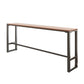 Set tavolo da bar in stile moderno Tavolo da bar rettangolare da 1/2/5 pezzi con sgabelli alti