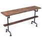 1/4 Pieces Luxurious Rectangular Pub Table Set Solid Wood Counter Table with Stools Clearhalo 'Bar Furniture' 'furn' 'furn_home_bar_bar_sets' 'Furniture' 'Home Bars & Bar Sets' 'home_bar_bar_sets' 'Kitchen & Dining Furniture' 5848061