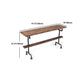 1/4 Pieces Luxurious Rectangular Pub Table Set Solid Wood Counter Table with Stools Clearhalo 'Bar Furniture' 'furn' 'furn_home_bar_bar_sets' 'Furniture' 'Home Bars & Bar Sets' 'home_bar_bar_sets' 'Kitchen & Dining Furniture' 5848075