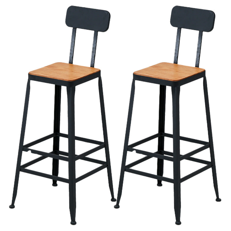 Ensemble de comptoir rectangulaire moderne d'intérieur, ensemble de Table et tabouret en bois massif 1/2/3 pièces