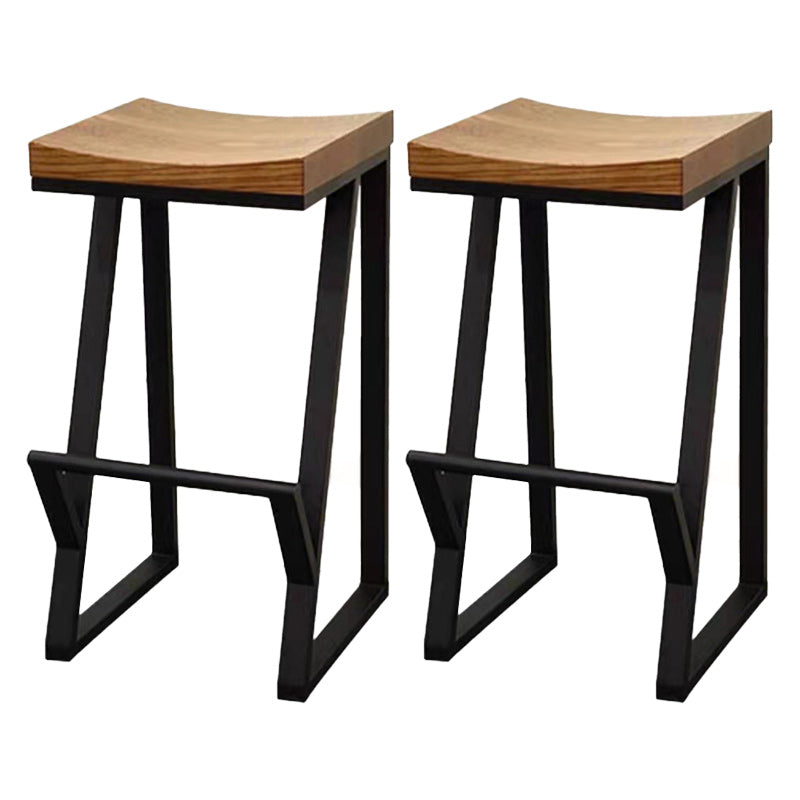 Ensemble de comptoir rectangulaire moderne d'intérieur, ensemble de Table et tabouret en bois massif 1/2/3 pièces