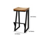 Ensemble de comptoir rectangulaire moderne d'intérieur, ensemble de Table et tabouret en bois massif 1/2/3 pièces