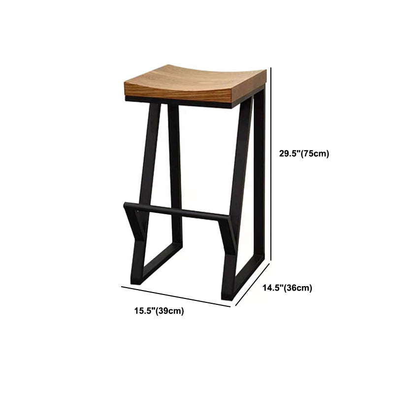 Ensemble de comptoir rectangulaire moderne d'intérieur, ensemble de Table et tabouret en bois massif 1/2/3 pièces