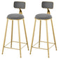 Set tavolo da bar in finto marmo stile glam 1/2/3 pezzi Set bancone da tavolo fisso