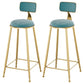 Set tavolo da bar in finto marmo stile glam 1/2/3 pezzi Set bancone da tavolo fisso