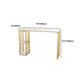 Set tavolo da bar in finto marmo stile glam 1/2/3 pezzi Set bancone da tavolo fisso