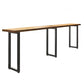 Ensemble de Table de Bar moderne, 1/7 pièces, Table de comptoir rectangulaire en bois de pin pour dépanneur