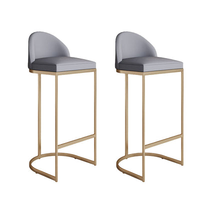 Luxurious Rectangular Pub Table Set 1/2/5 Pieces Artificial Marble Counter Table Set Grey 26"H Stools (Set of 2) Clearhalo 'Bar Furniture' 'furn' 'furn_home_bar_bar_sets' 'Furniture' 'Home Bars & Bar Sets' 'home_bar_bar_sets' 'Kitchen & Dining Furniture' 5848206